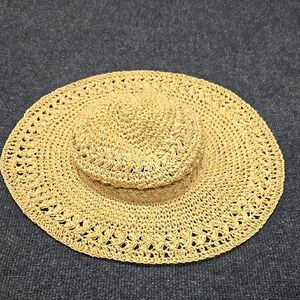Scala Tan Wide Brimmed Sun Hat